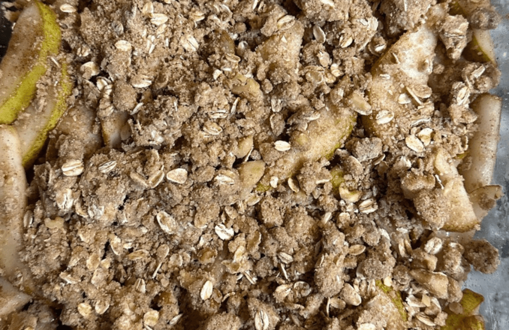 Delicious Vegan Pear Crisp&nbsp;Recipe